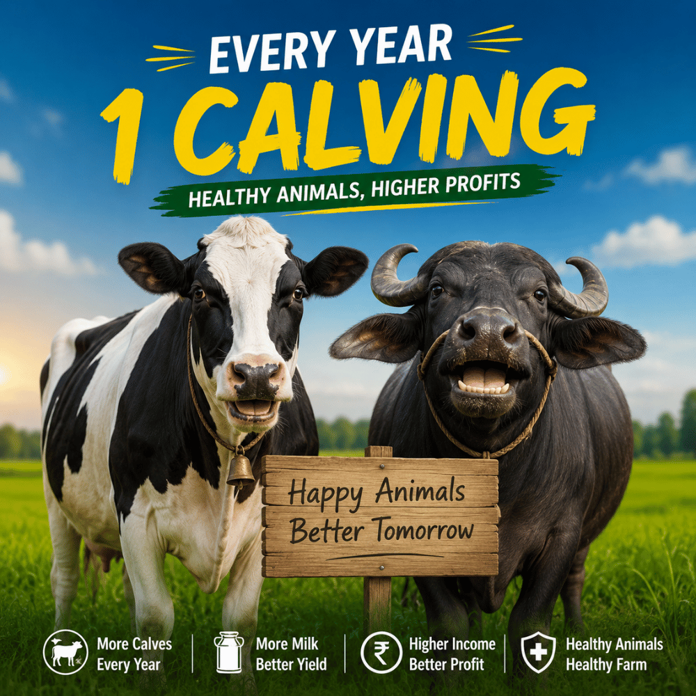 गाय और भैंस बार-बार गाभिन क्यों नहीं होती? Repeat Breeding के 15 प्रमुख कारण और समाधान